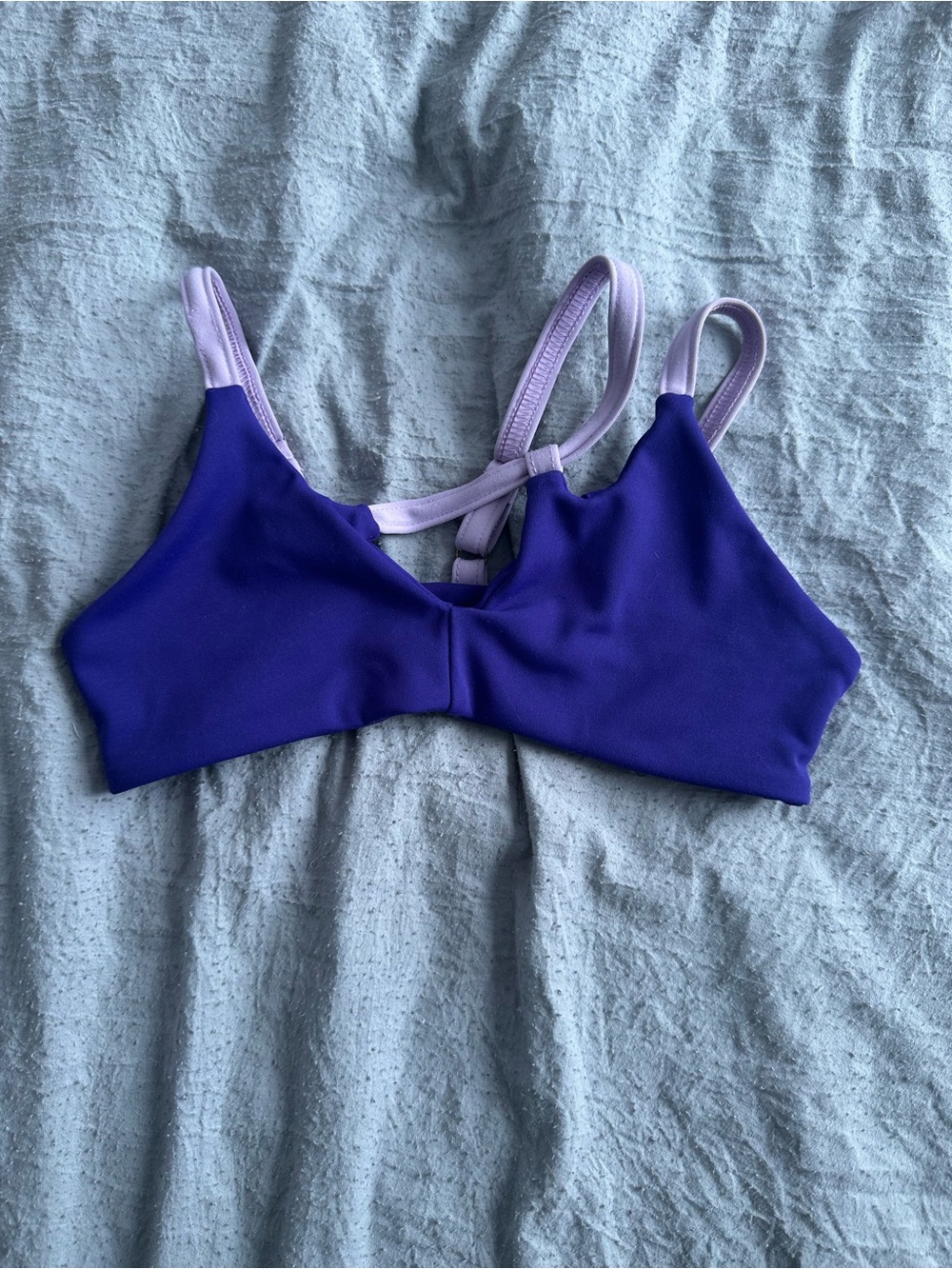 Five Dancewear Purple Strappy Dance Bralette